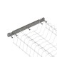 PLASTIC SIDE SUPPORT FOR DISH RACK CABINET STORAGE